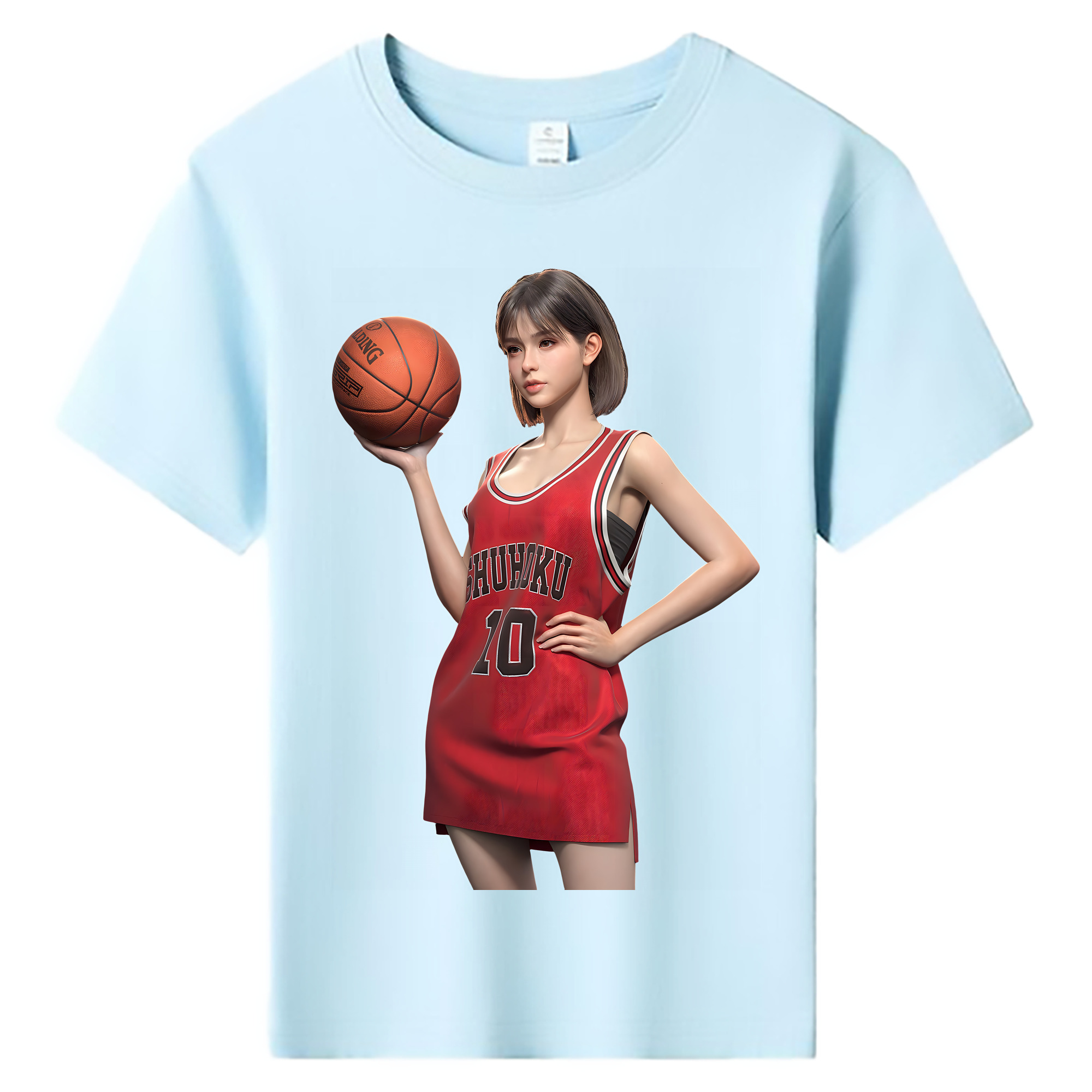 （画像用） SLAM DUNK／スラムダンク 綿100％キッズTシャツ（フロントプリント）